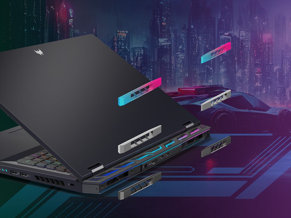Acer trình làng latop gaming Predator Helios Intel gen 13 RTX4080 mới nhất trên 100 triệu