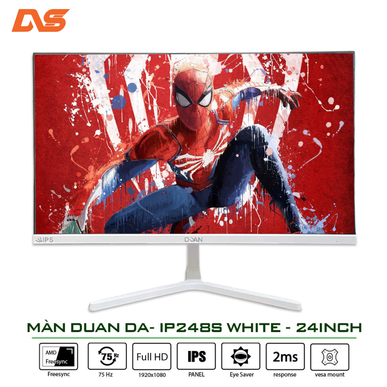 MÀN HÌNH DUAN 24 DA- IP248S White