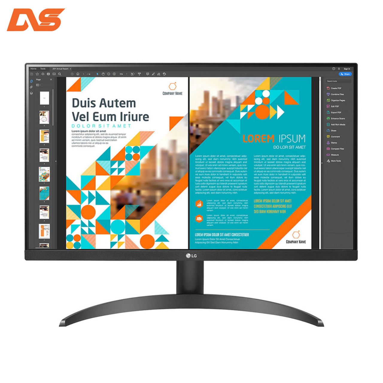 Màn Hình LG 24QP500-B (23.8 inch - 2K - IPS - 75Hz - 5ms - FreeSync - HDR10 - GamingMode)