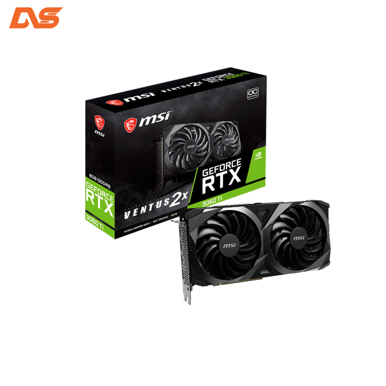 Card màn hình MSI RTX 3060 Ti VENTUS 2X ( 2nd )