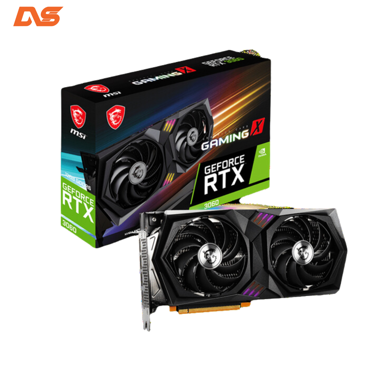 Card màn hình MSI RTX 3060 GAMING X 12GB ( 2nd )