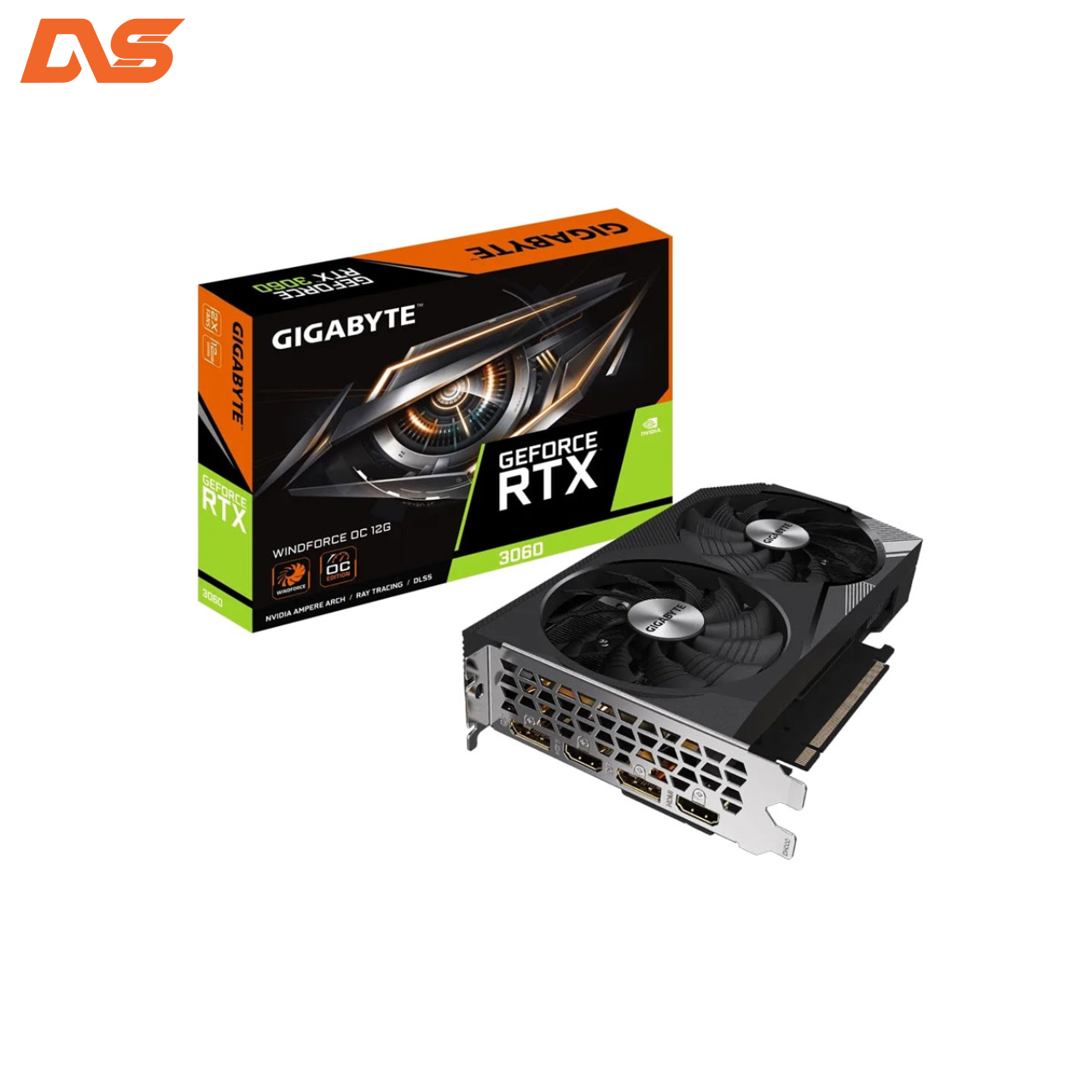 VGA Gigabyte GeForce RTX 3060 WINDFORCE OC 12GB