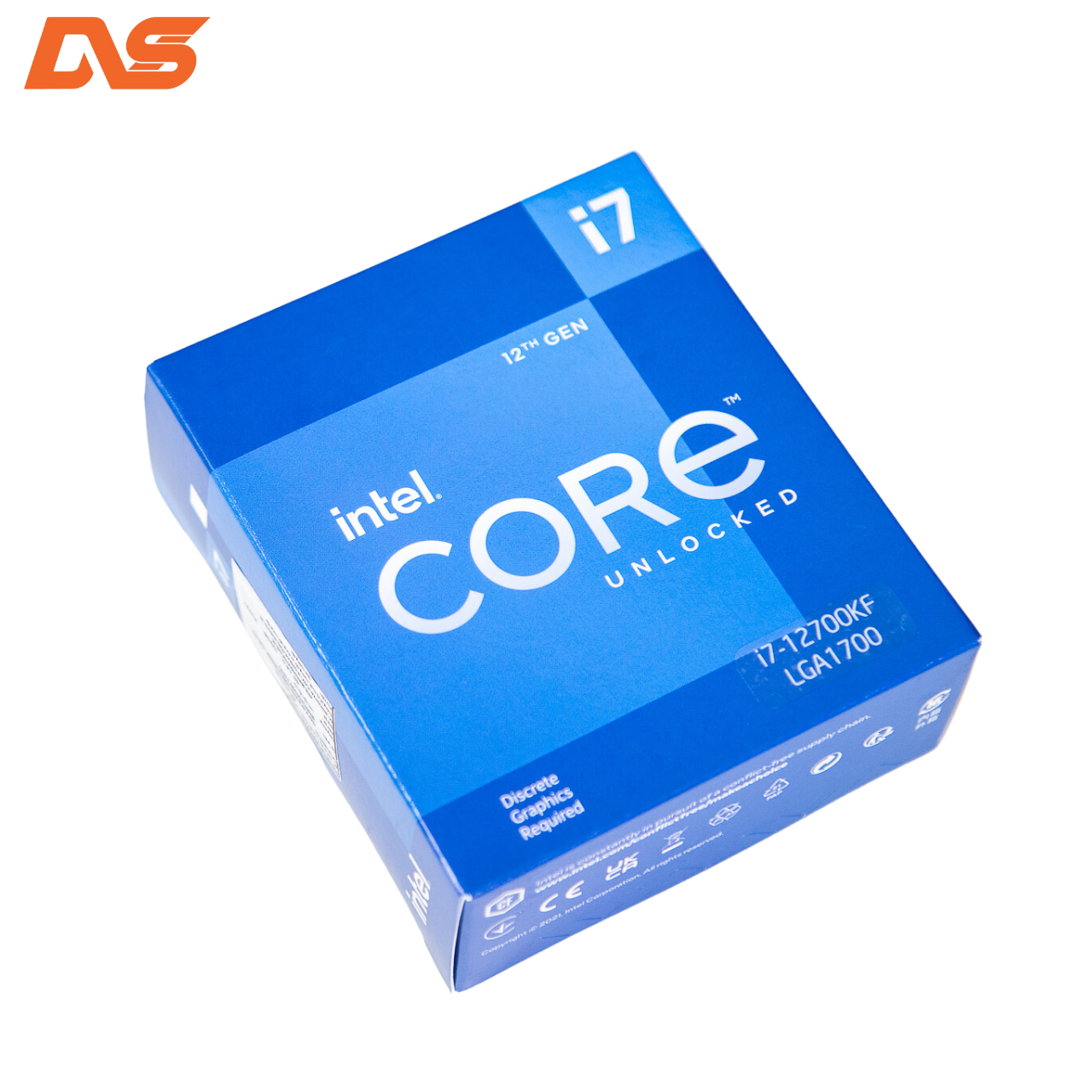 CPU Intel Core i7 - 12700KF 12 Nhân 20 Luồng Tray