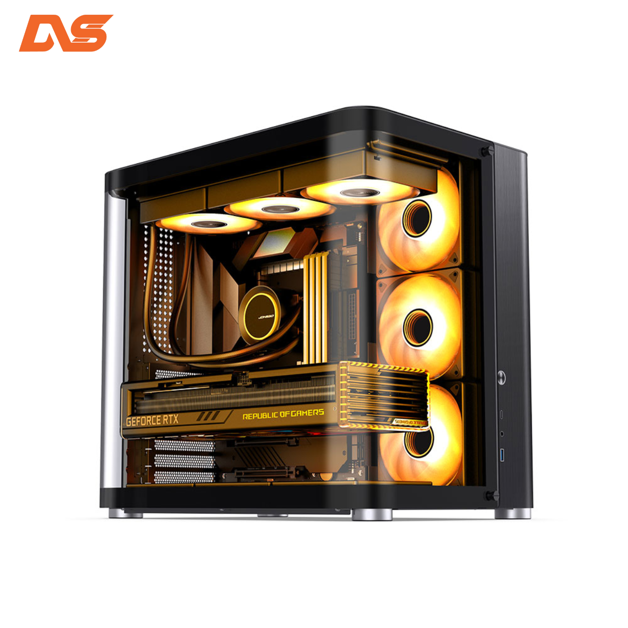 VỎ CASE JONSBO TK-2 BLACK ATX ( MID TOWER, MÀU ĐEN, KÍNH CONG)VỎ CASE JONSBO TK-2 BLACK ATX ( MID TOWER, MÀU ĐEN, KÍNH CONG)