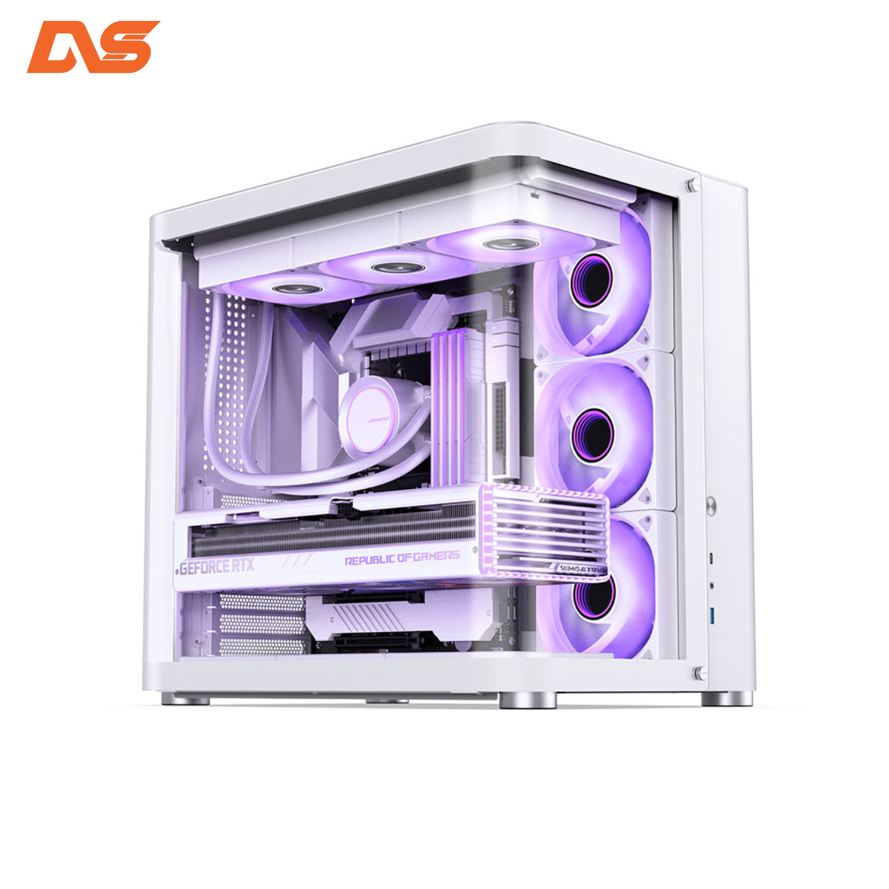 VỎ CASE JONSBO TK-2 WHITE ATX (MID TOWER, MÀU TRẮNG, KÍNH CONG)VỎ CASE JONSBO TK-2 WHITE ATX (MID TOWER, MÀU TRẮNG, KÍNH CONG)