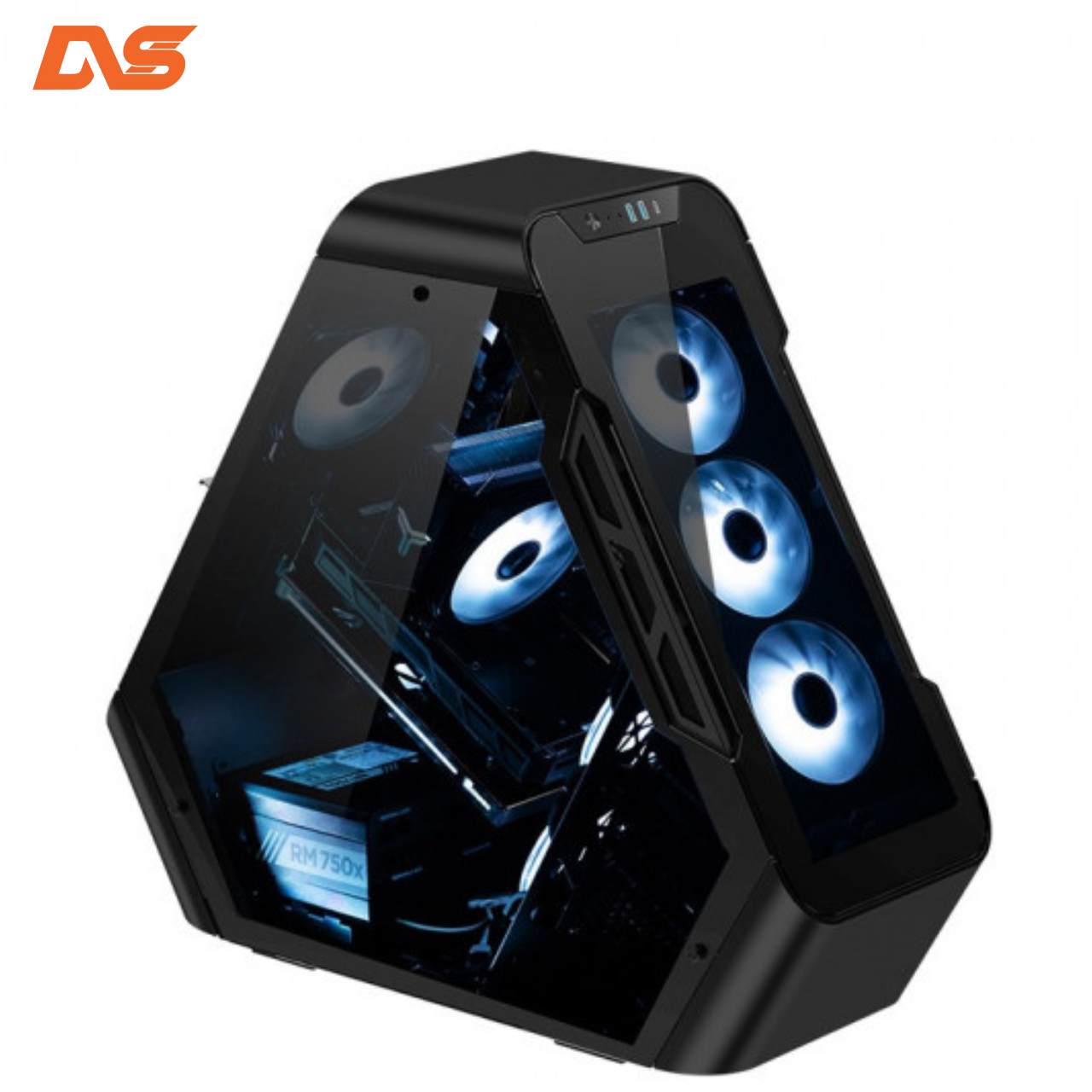 Vỏ case Jonsbo TR03-G Black (Mid Tower/Màu Đen)