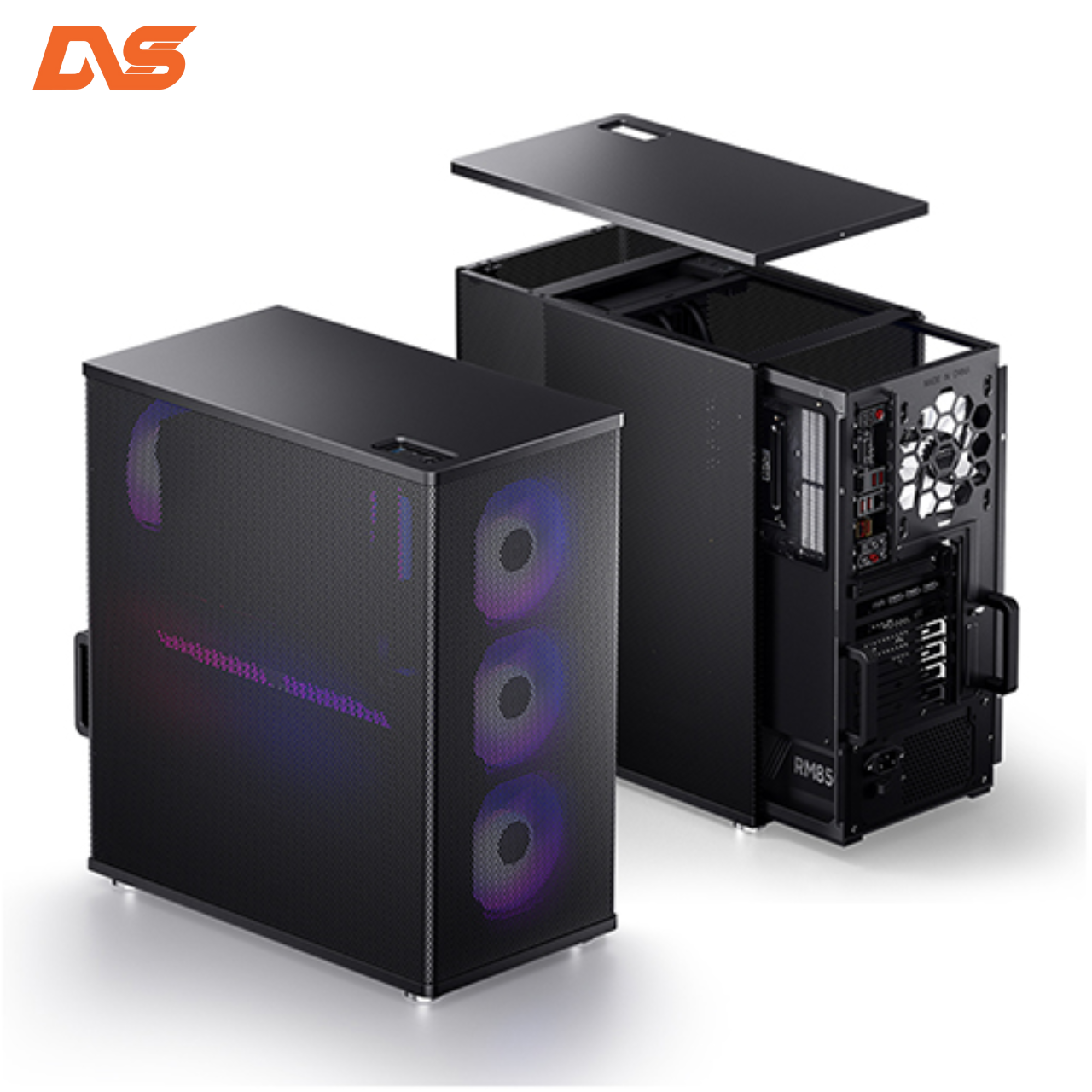 Vỏ case Jonsbo VR4 Black ( Mid Tower/Màu Đen)