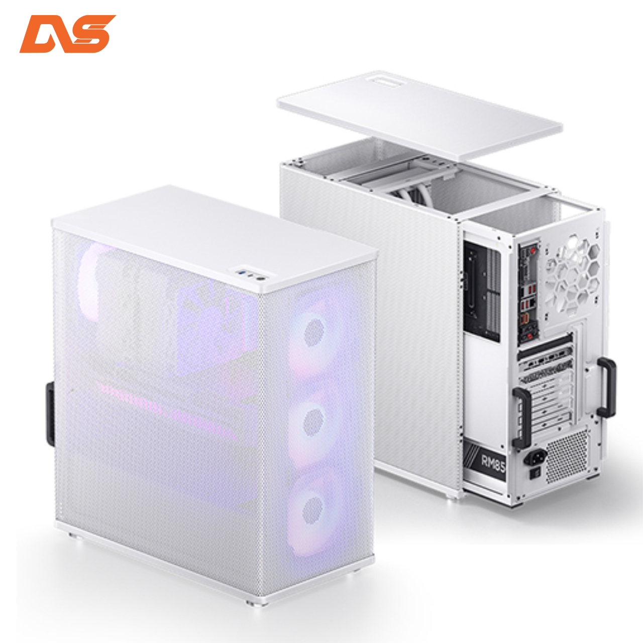 Vỏ case Jonsbo VR4 White ( Mid Tower/Màu Trắng)