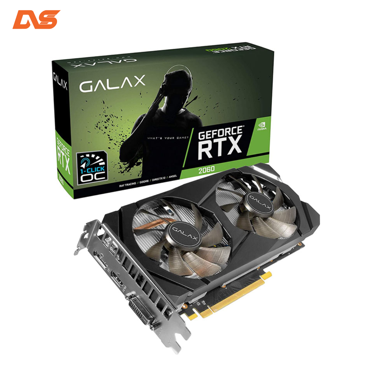 VGA Galax GeForce RTX 2060 (1-Click OC) 6GB GDDR6