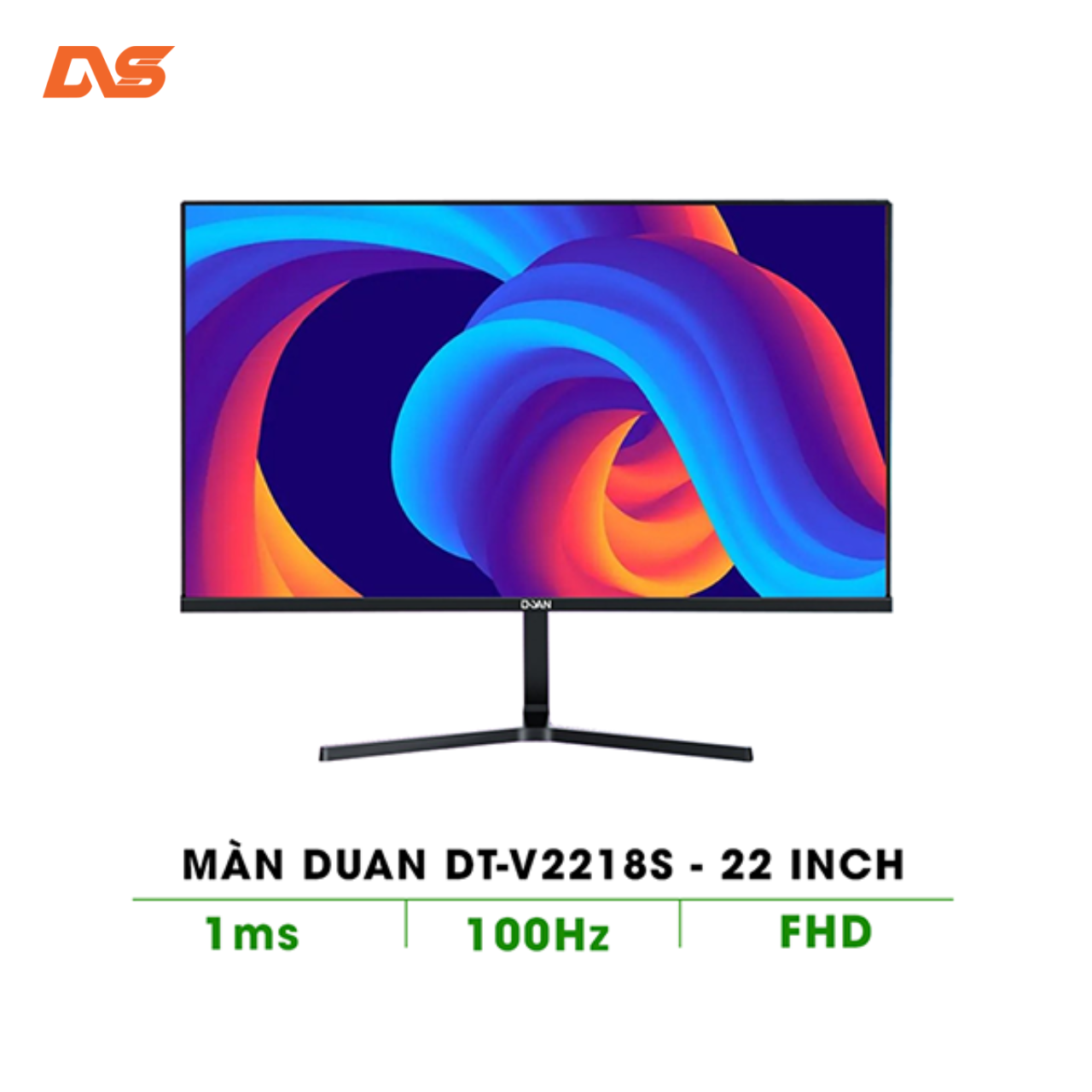 MÀN HÌNH DUAN 22 ICNH DT-V2218S 100HZ