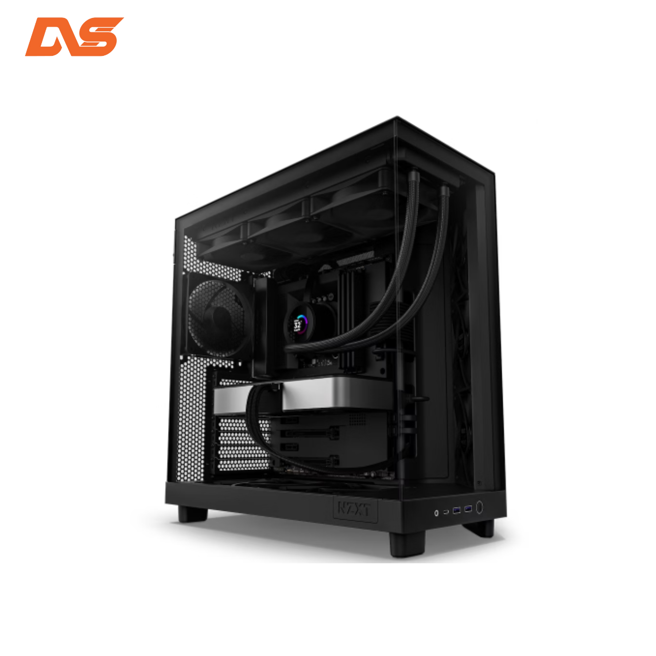 Vỏ Case H6 FLOW ALL BLACK
